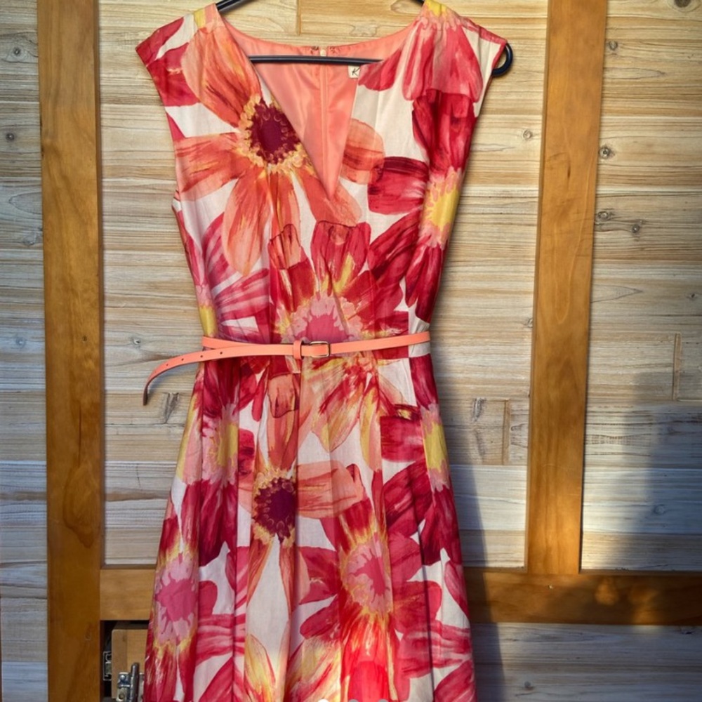 V Neck Spring Dress